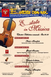 Concerti ISSM Toscanini ad Alessandria della Rocca