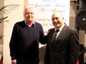 Claudio Montesano con Giuseppe La Licata.