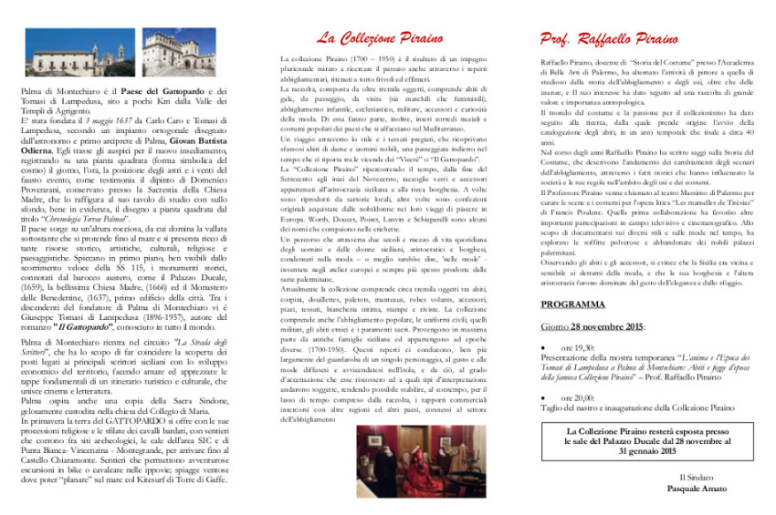 brochure PIRAINO